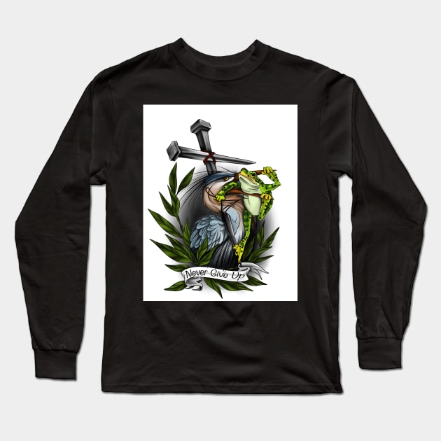 Warrior Long Sleeve T-Shirt by DarkHorseBailey